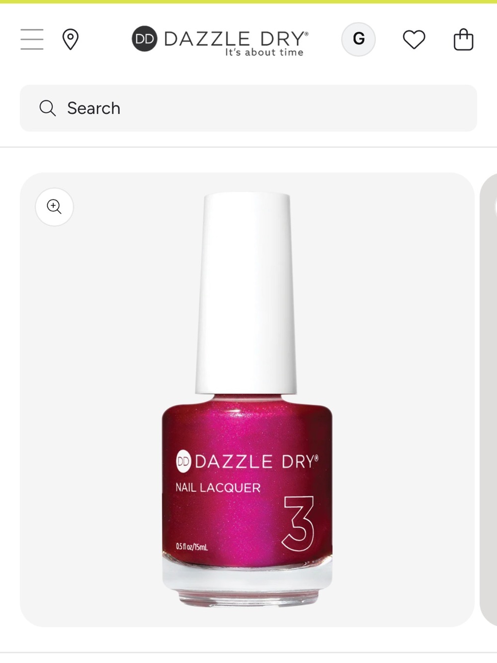 Dazzle Dry Nail Lacquer